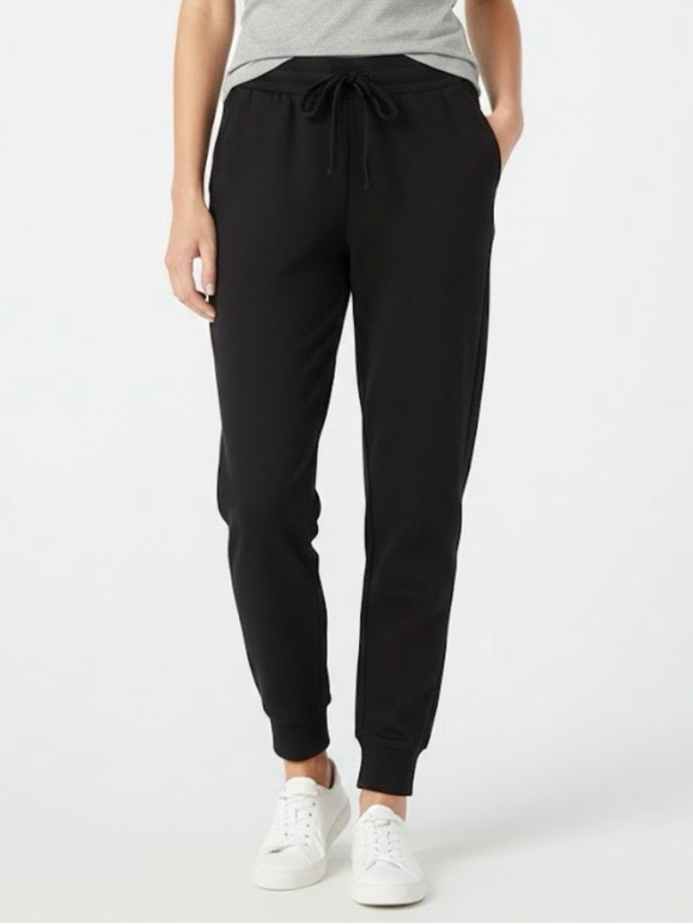 Colsie by Target Black Fleece Jogger Sweatpants XL | Cozy Lounge Athleisure
